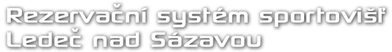 Znak mesta Ledec nad Sazavou a HC Ledec